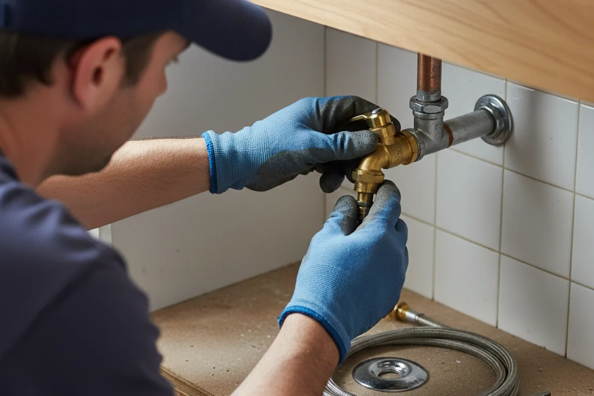 Shutoff valve and fitting work during Emergency Plumbing in Santa Monica